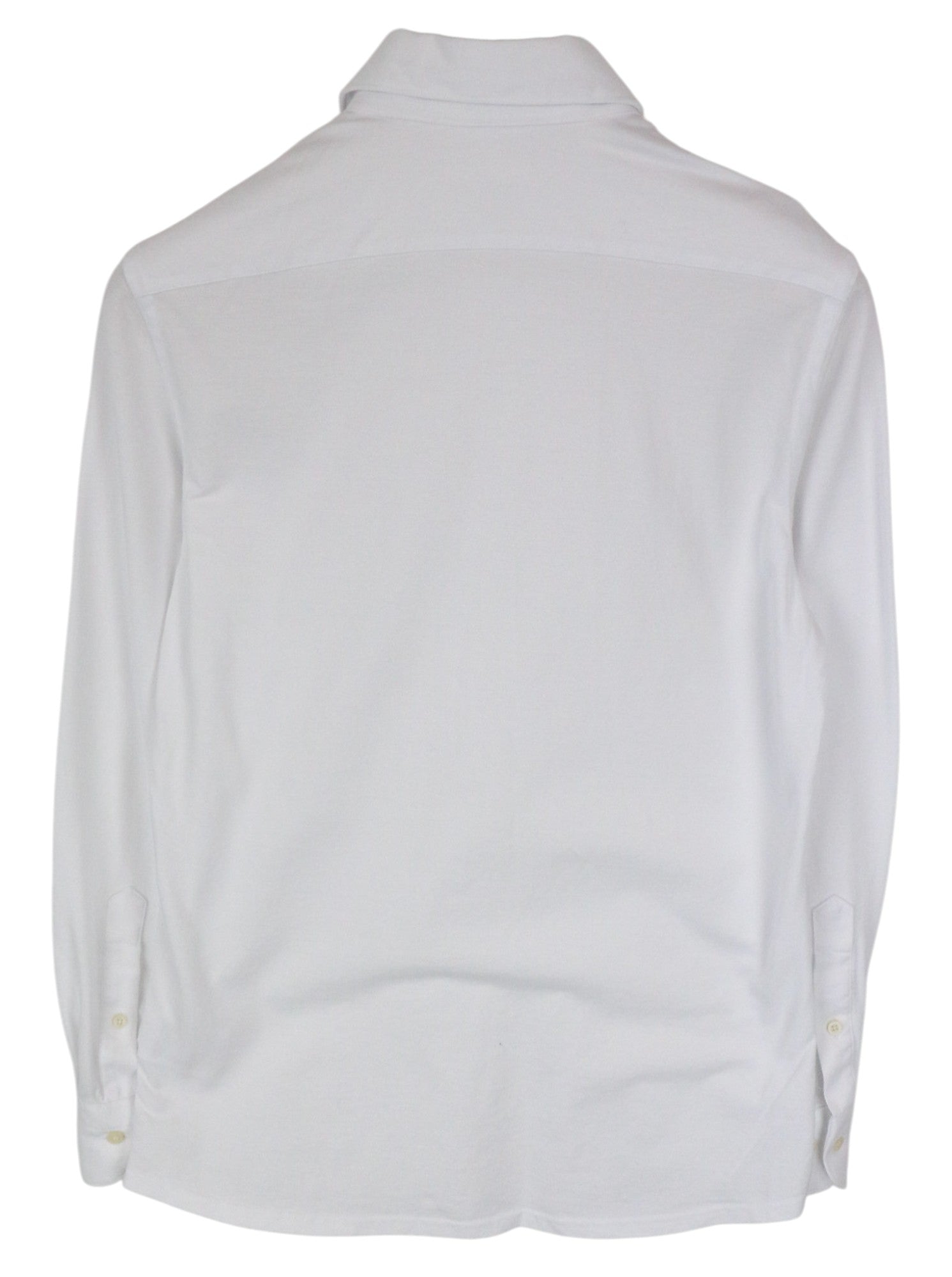 SUITSUPPLY Men's Spread T-Shirt 37/38/14.5/15 Extra Slim Fit Polo Cotton White