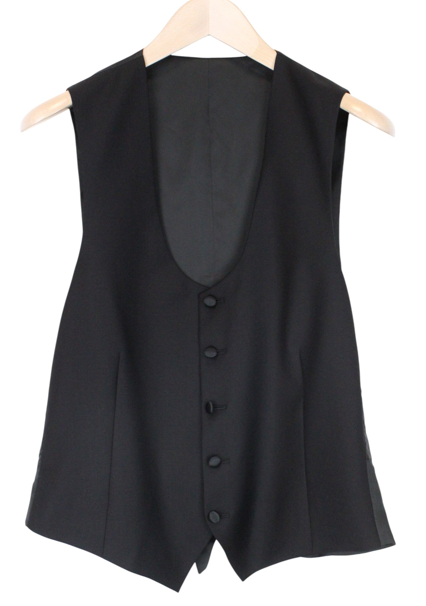 SUITSUPPLY La Spalla Men's Suit UK36R Navy Wool 3 Piece Single Front