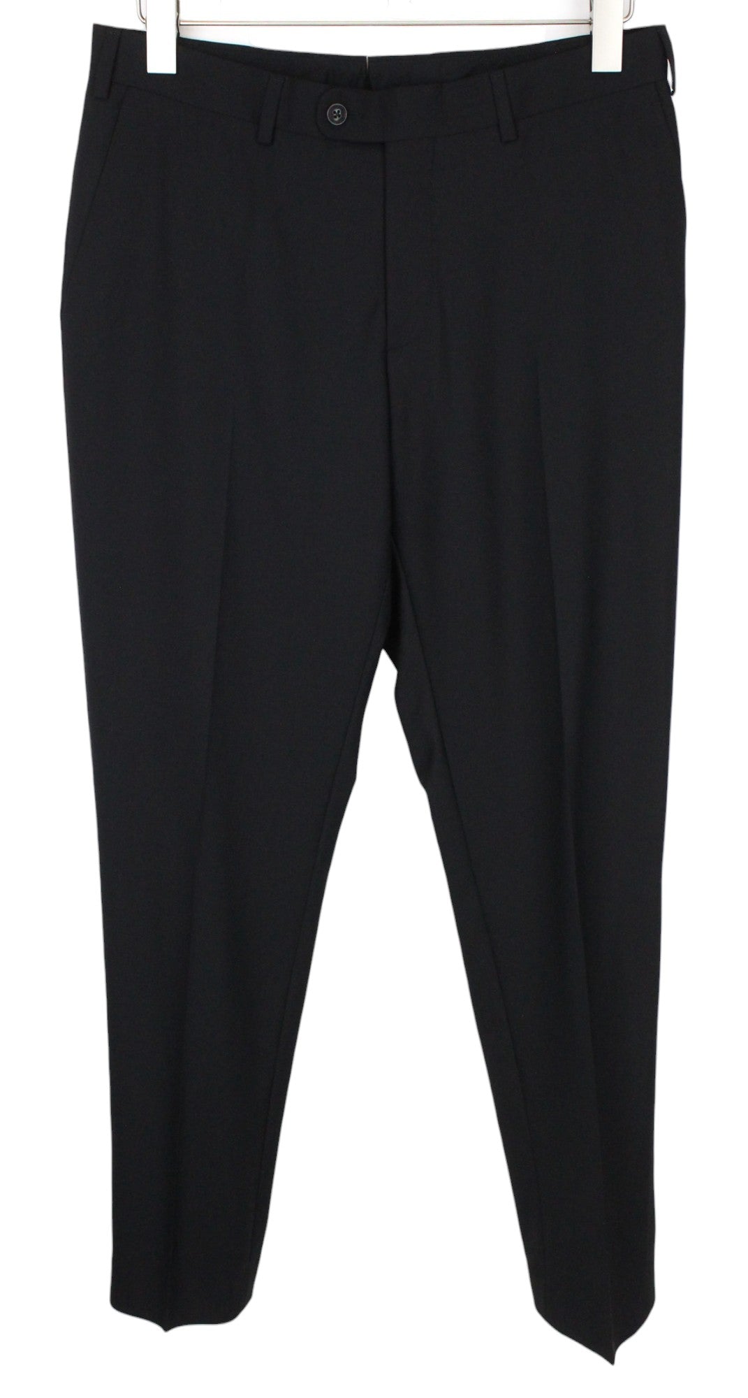 SUITSUPPLY La Spalla Men's Suit UK38R Black Wool 2-Piece Lined Smart Cut