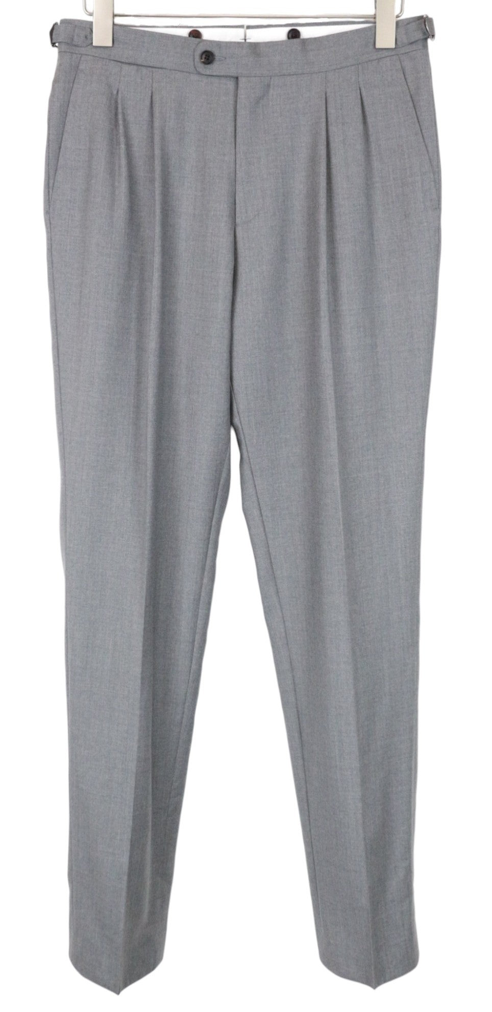 SUITSUPPLY La Spalla Suit UK38L Men's Grey Wool 2Pc Single-Breasted Classic