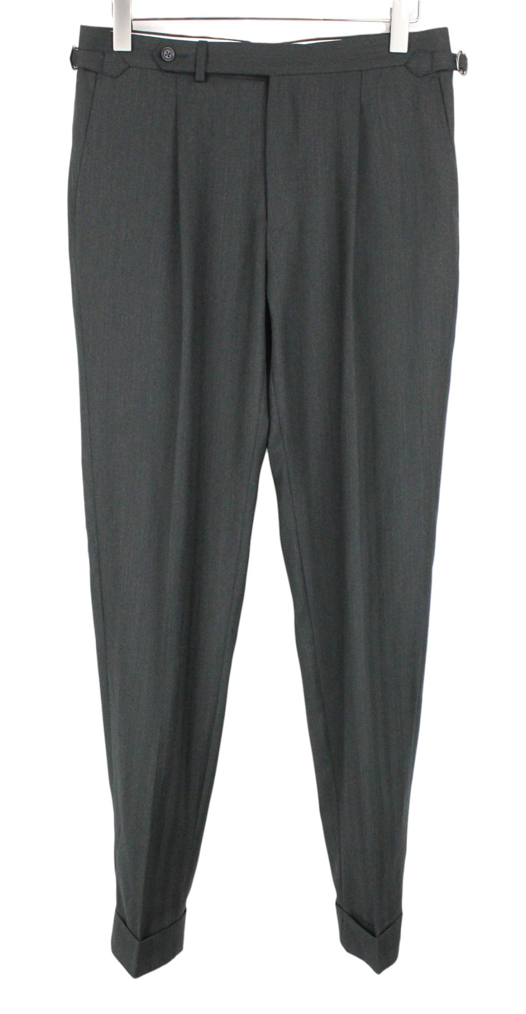 SUITSUPPLY Havana Tulip Men's UK38R Green Pure Wool Super 130's Slim 3 Piece