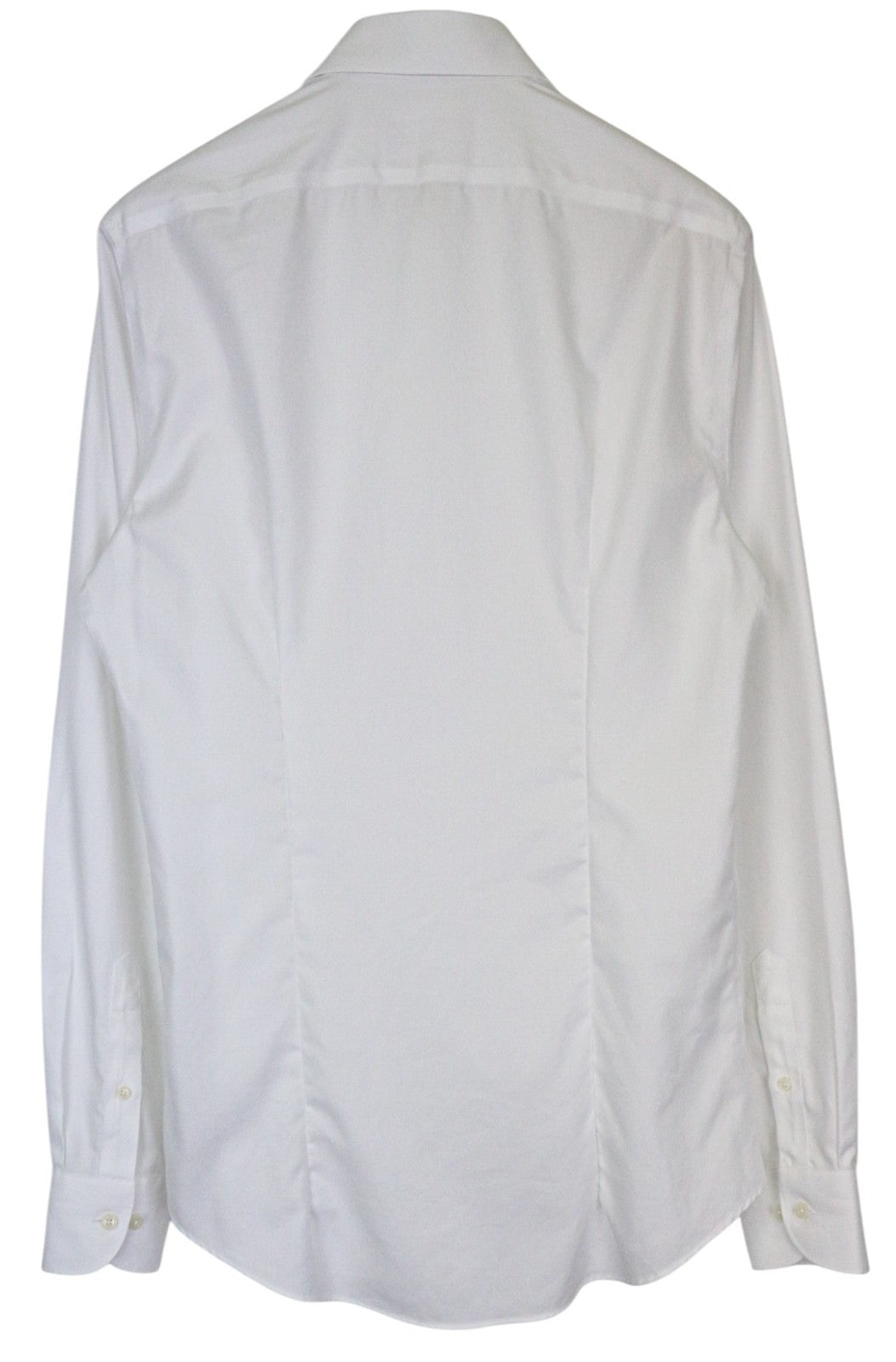 „SUITSUPPLY Traveller“ vyriški formalūs marškiniai, 39L/15 1/2L, ploni balti medvilniniai rankoviai 