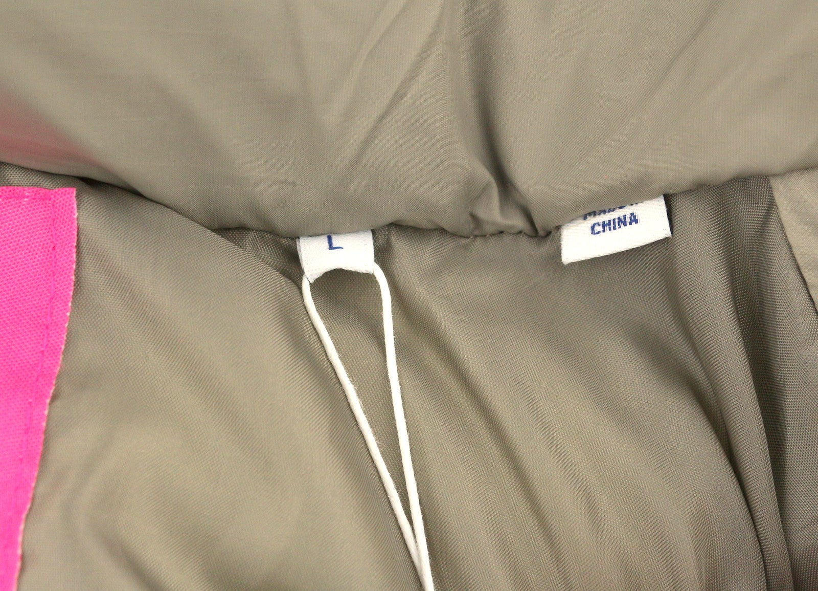 JJXX Jack&Jones Saga Nylon Quilted Women Jacket L Brindle Oversized Hidden Hood