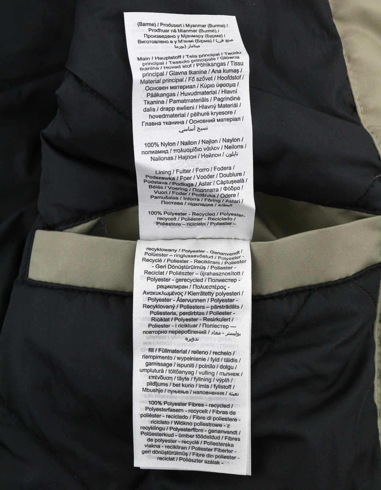 JACK & JONES Jorqueens Bomber Men Jacket M Silver Sage Oversized Padded Full Zip