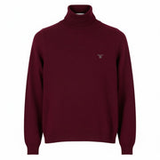 GANT Extra Fine Lambswool Rollneck Women Jumper M Burgundy Melange Pullover