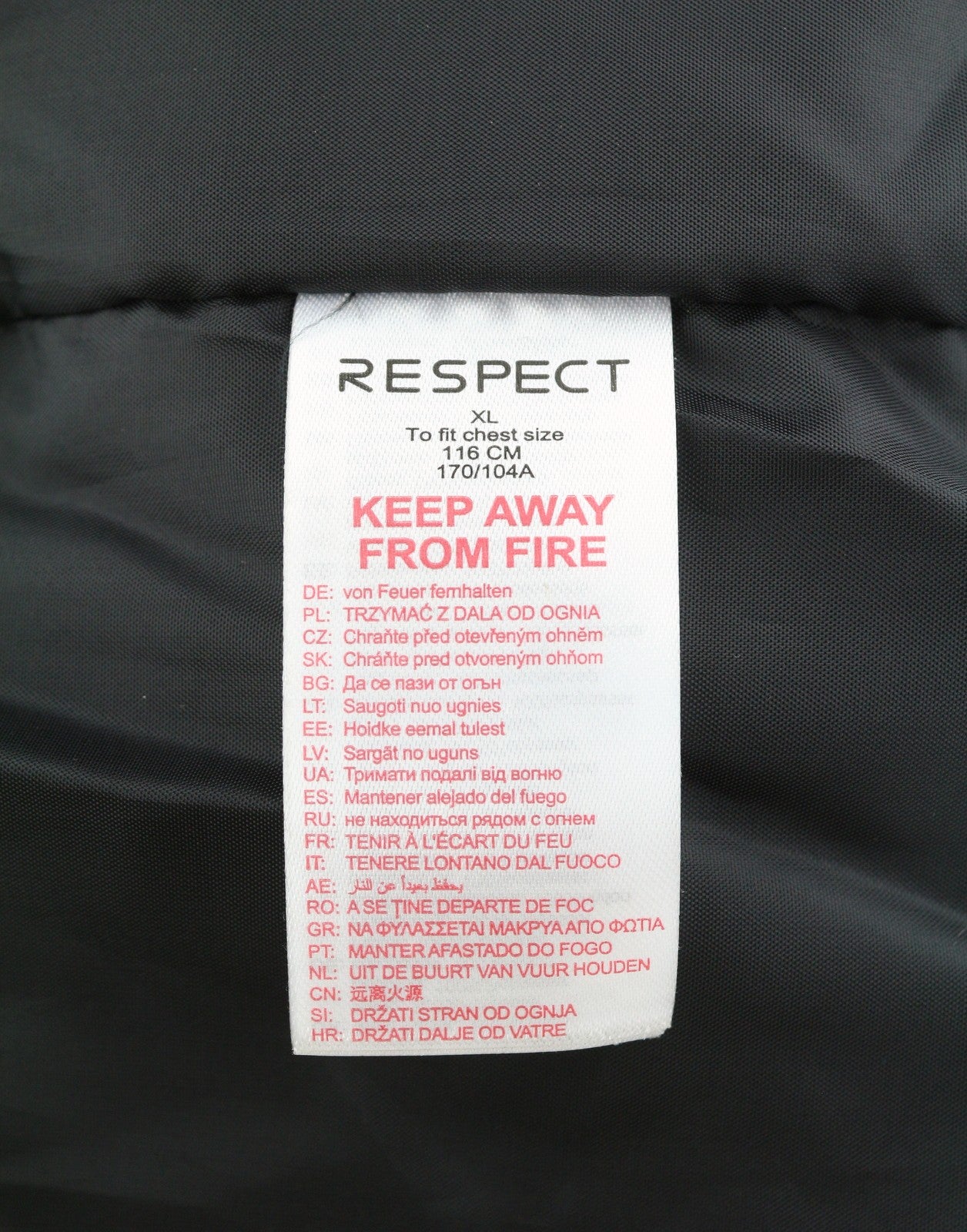 RESPECT Cropped Metallic Puffer Women Jacket XL Black Quilted Hooded RRP99