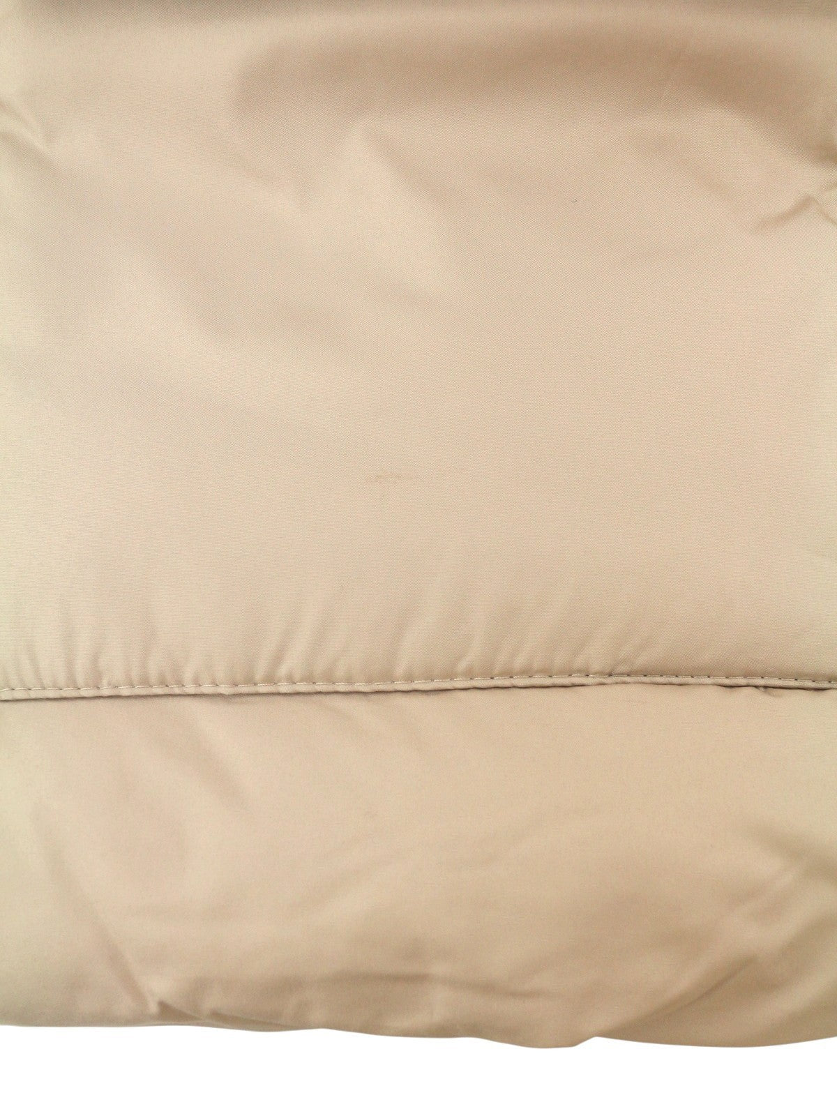 PIECES Louie Short Puffer Women Jacket XS Silver Mink Padded Quilted Hooded Zip