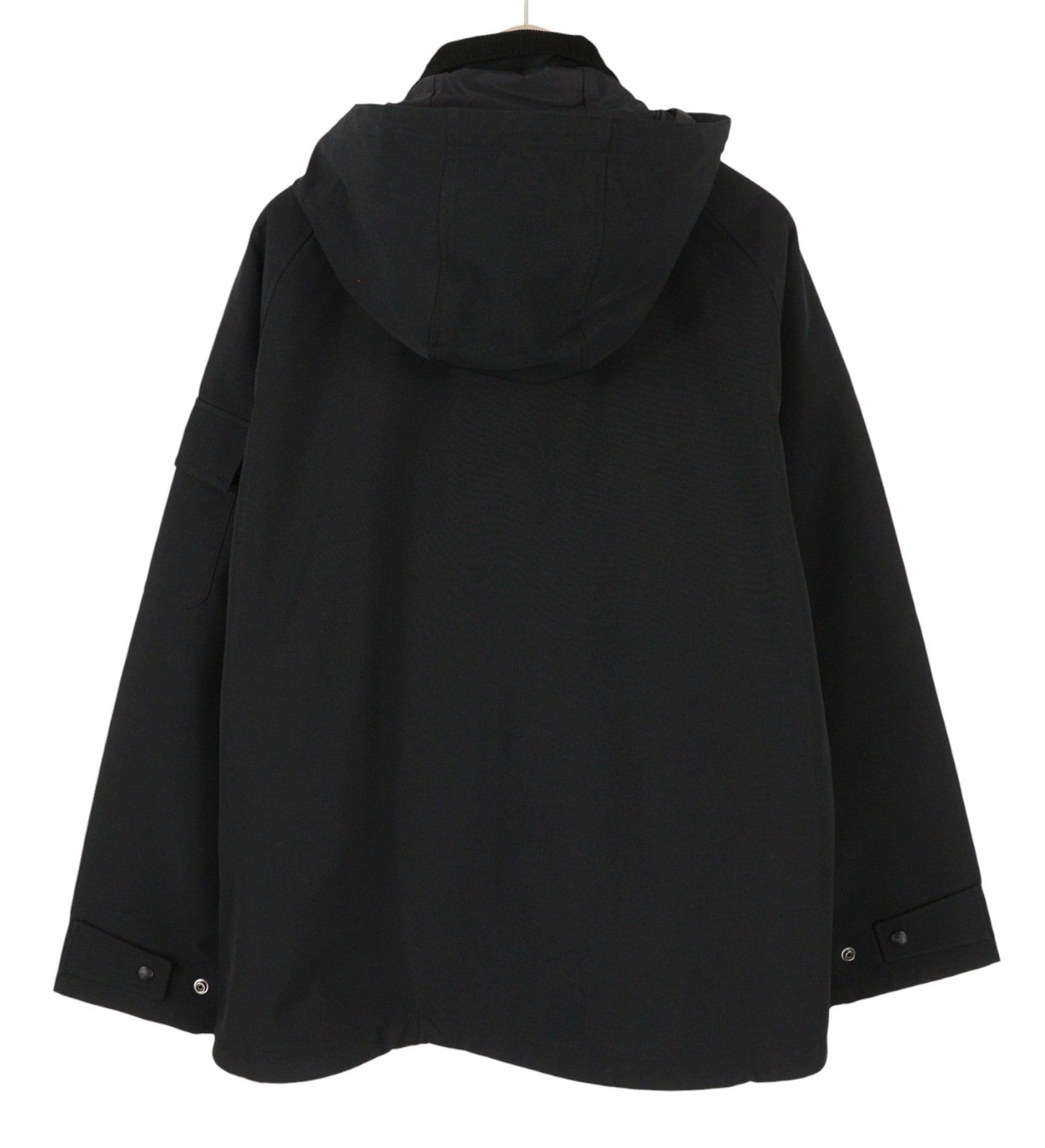 Carhartt Clarton Men Jacket XL Black Removable Hood Full Zip Lightweight RRP299