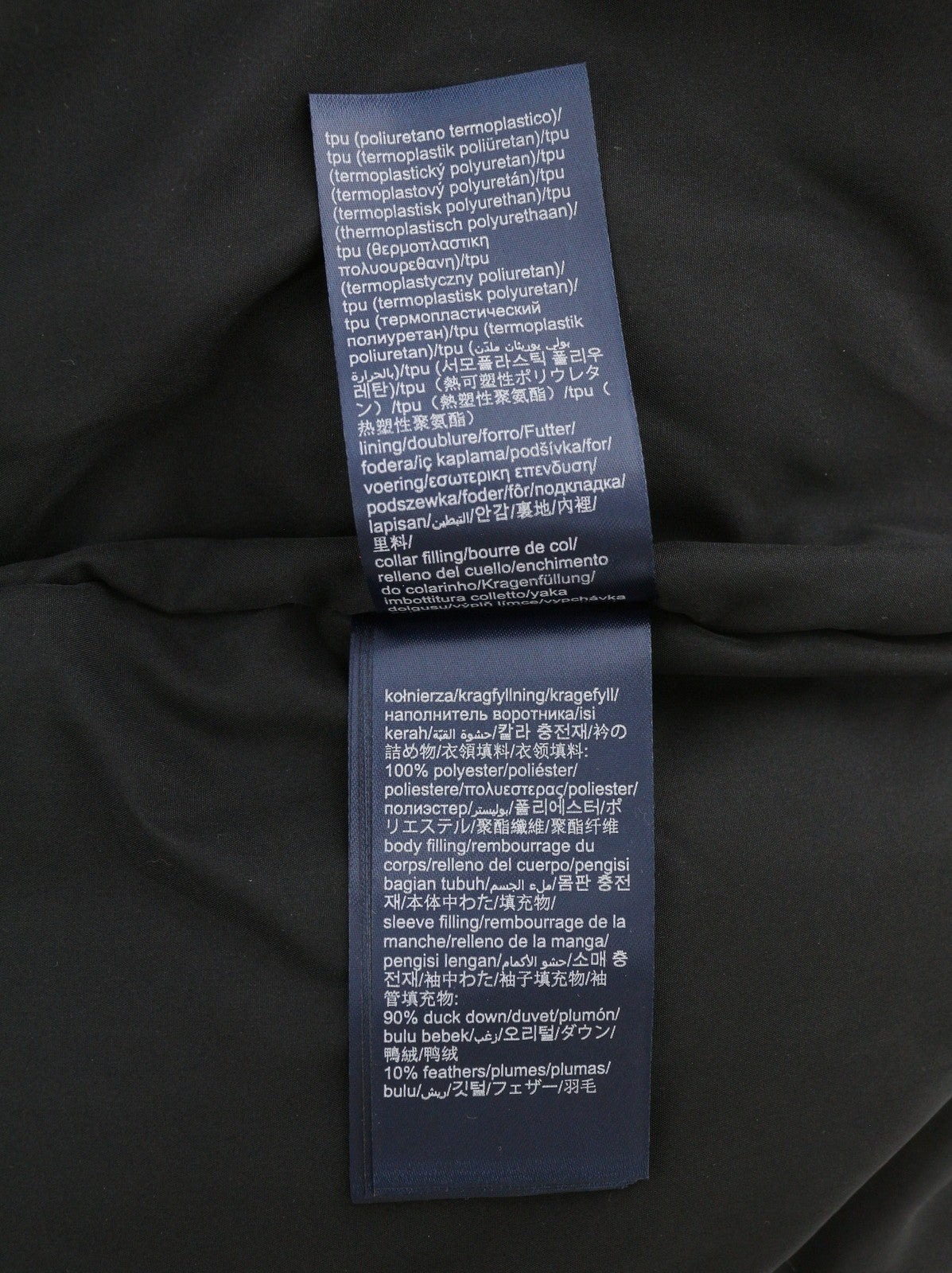 TOMMY HILFIGER Oversize Fashion Puffer Women Jacket L Black Duck Down RRP289