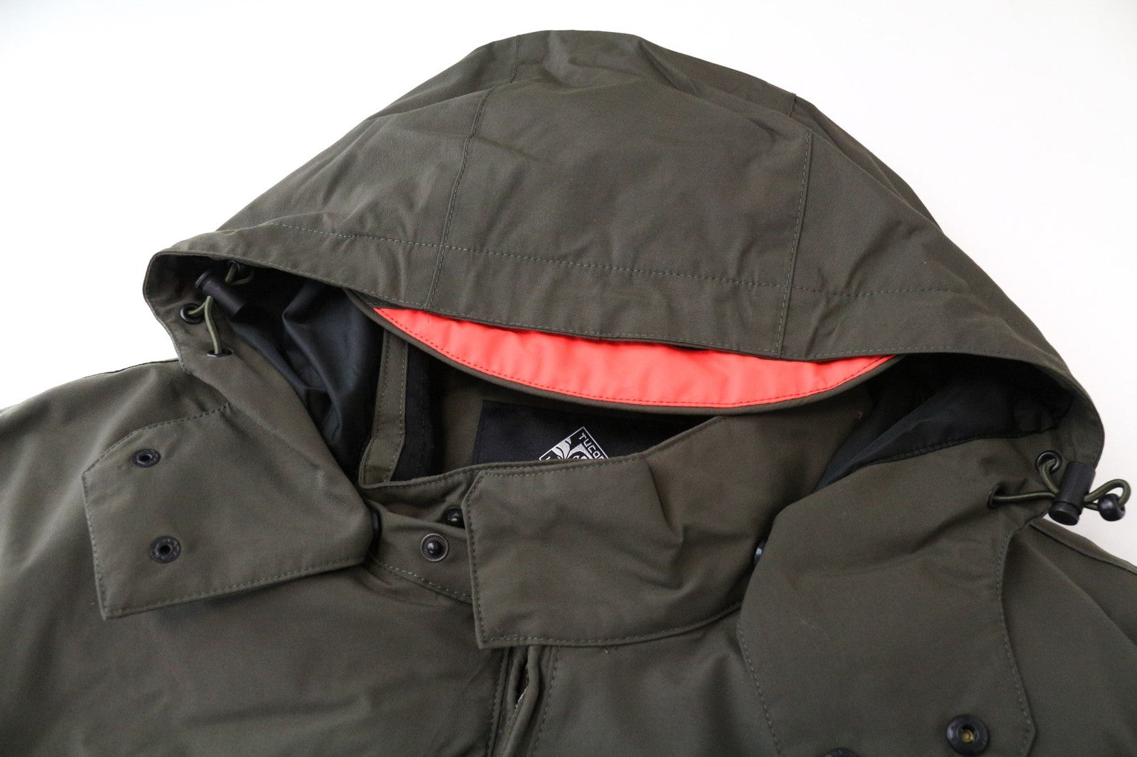 TUCANO URBANO Task vyriška striukė IT46 tamsiai žalia, vandeniui atspari, vėjui atspari motociklų... 