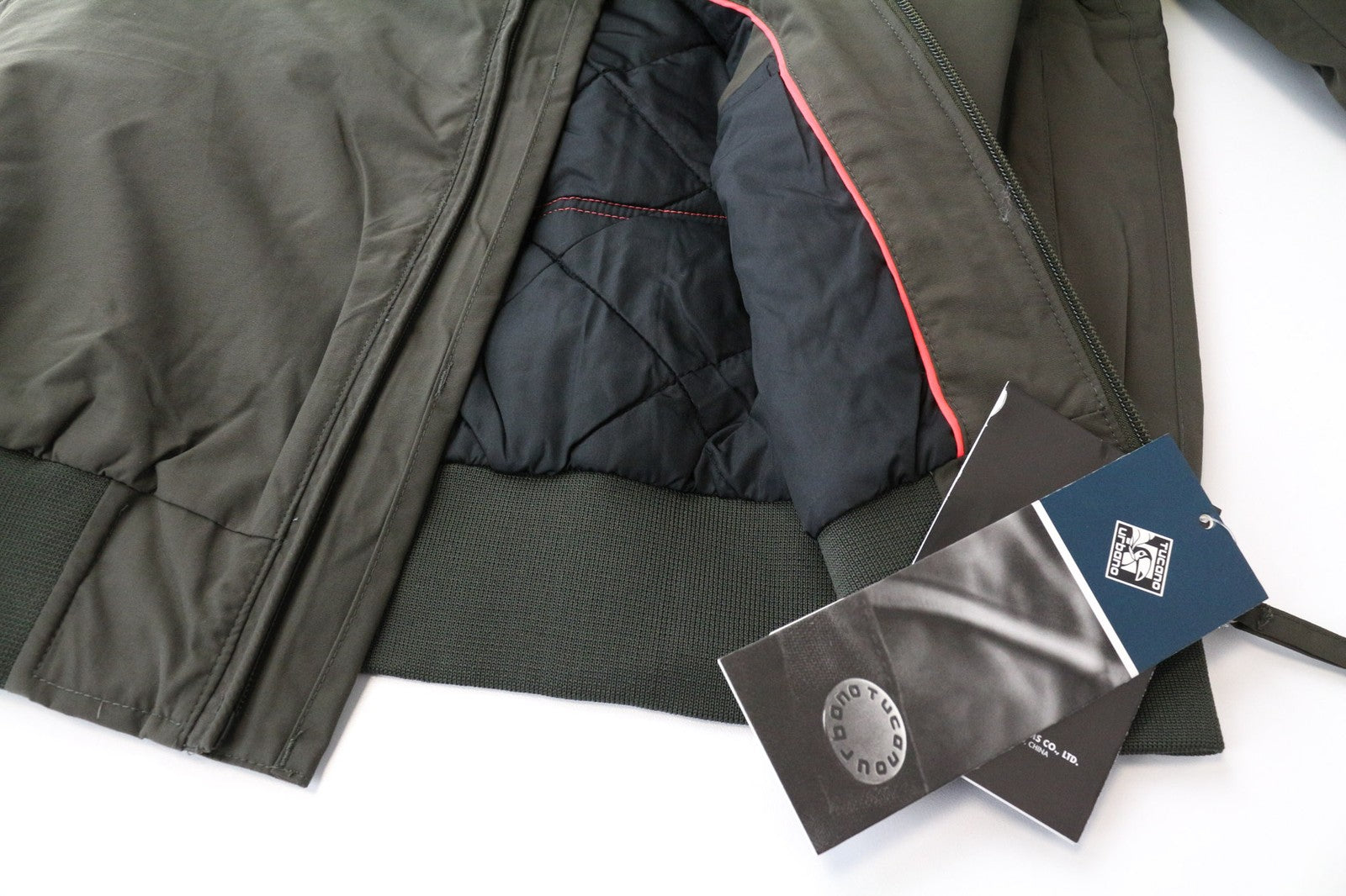 TUCANO URBANO Task vyriška striukė IT46 tamsiai žalia, vandeniui atspari, vėjui atspari motociklų... 