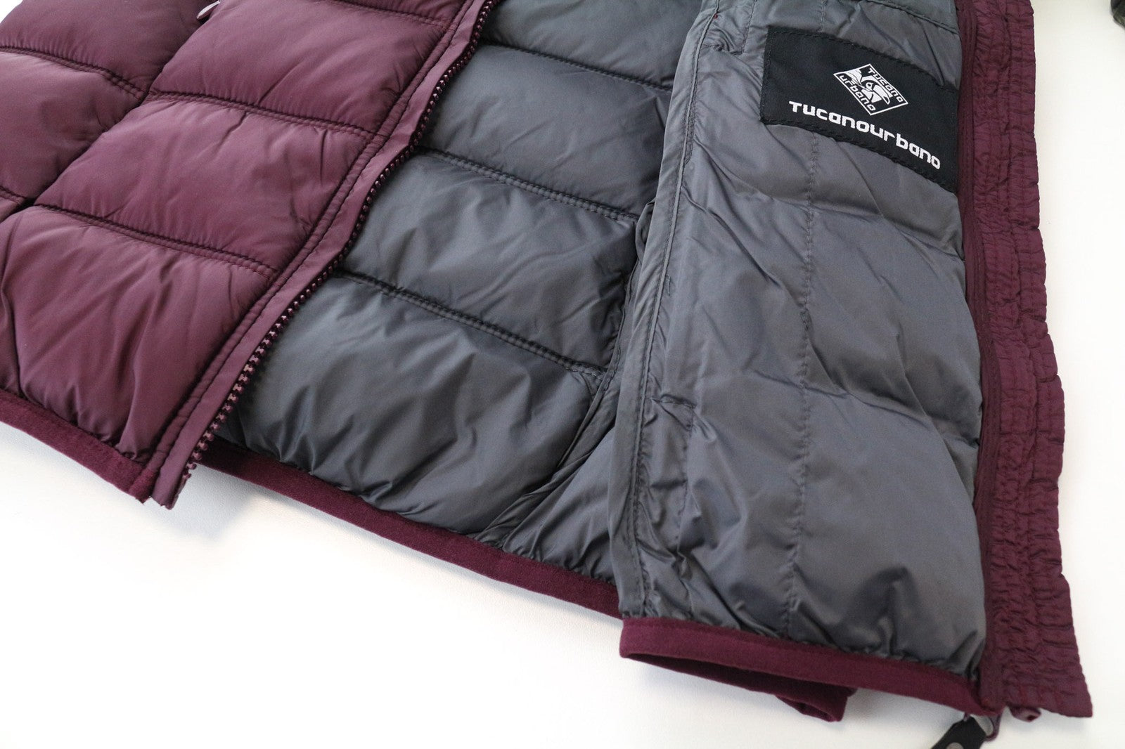 TUCANO URBANO Hot Dan moteriška liemenė IT38 bordo spalvos, paminkštinta, kvėpuojanti 