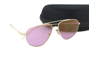 CARRERA S9E13 Women Sunglasses Golden Tone Frame Pilot UV Protection 2015T/S