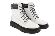 TIMBERLAND A2JQH Women's Boots EU37/38 White Leather Lace GreenStride ReBOTL