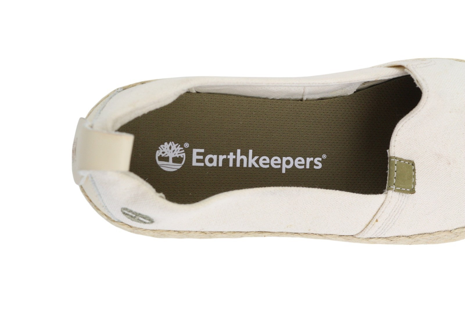 TIMBERLAND A24QW Women's Shoes EU38 Beige Espadrille Slip On Almond Toe