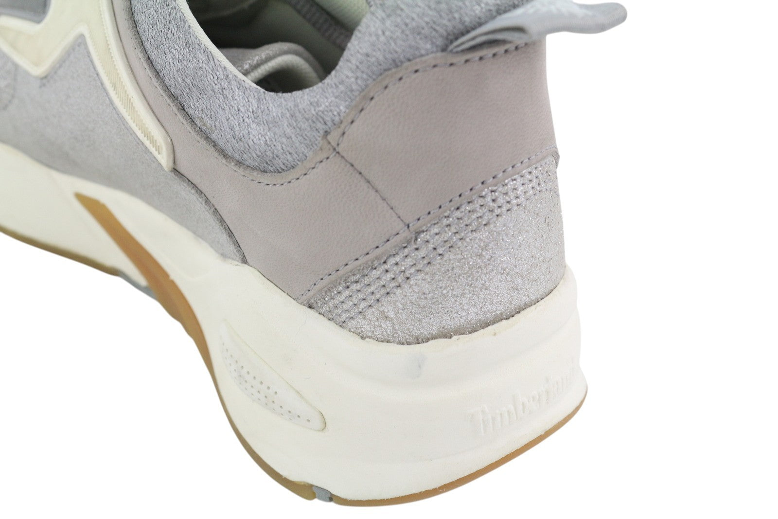 TIMBERLAND A1Y7J Men's Sneakers EU38 Grey Glossy Leather Almond Trainers