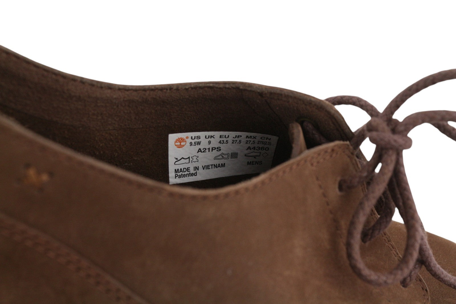 TIMBERLAND A21PS Men's Shoes EU43/43.5 Brown Leather Sensorflex Comfort