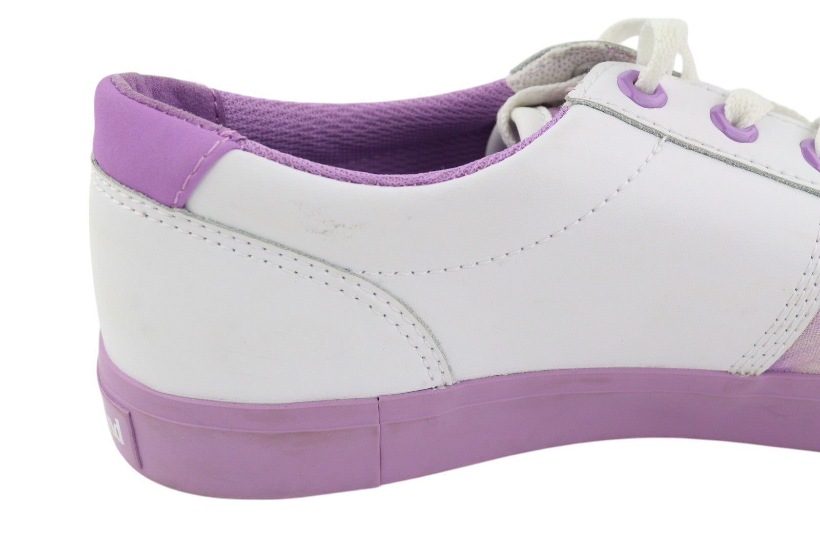 TIMBERLAND A2EPS Women's Sneakers EU38.5/39 White Purple Leather Lace Low