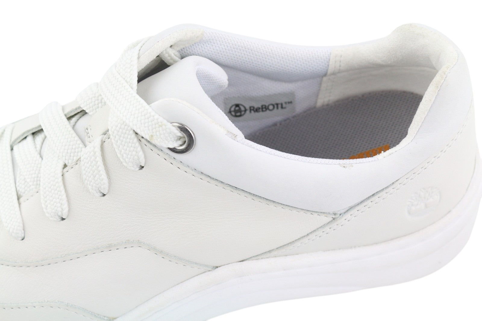 TIMBERLAND A2124 Men's Sneakers EU39/39.5 White Leather Low ReBOTL Trainers