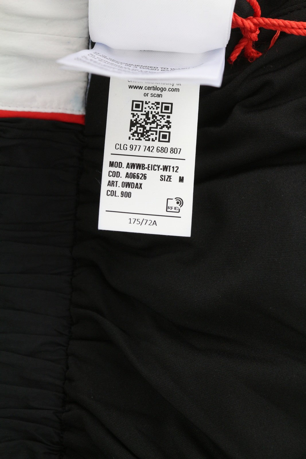 DIESEL Awwb-Eicy-Wt 12 Women's Shorts M Black Elastic Waist Logo Sports