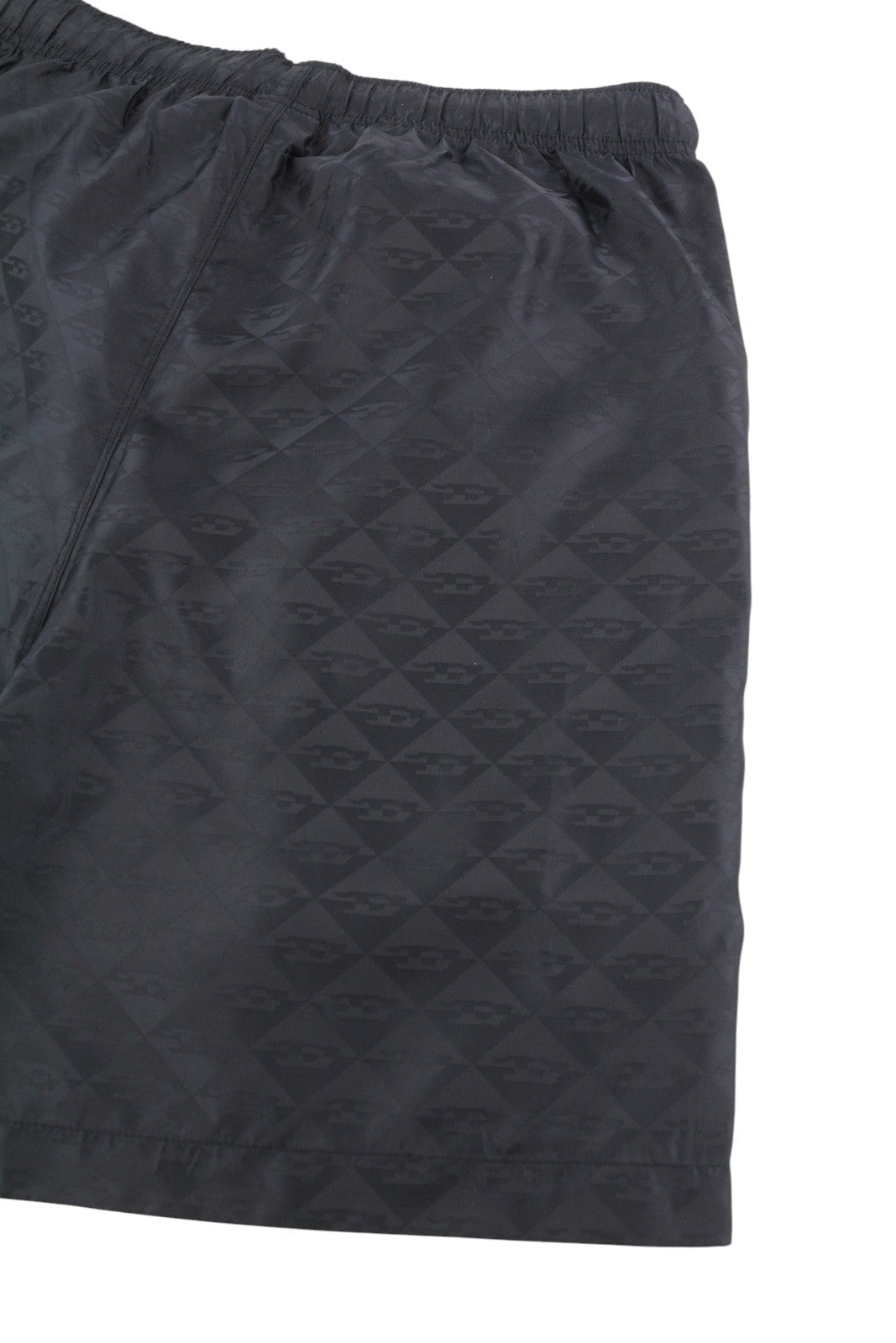 DIESEL Amwb-Stouk-Ht08 Men's Shorts M 55DSL Jacquard Sport Elastic Black