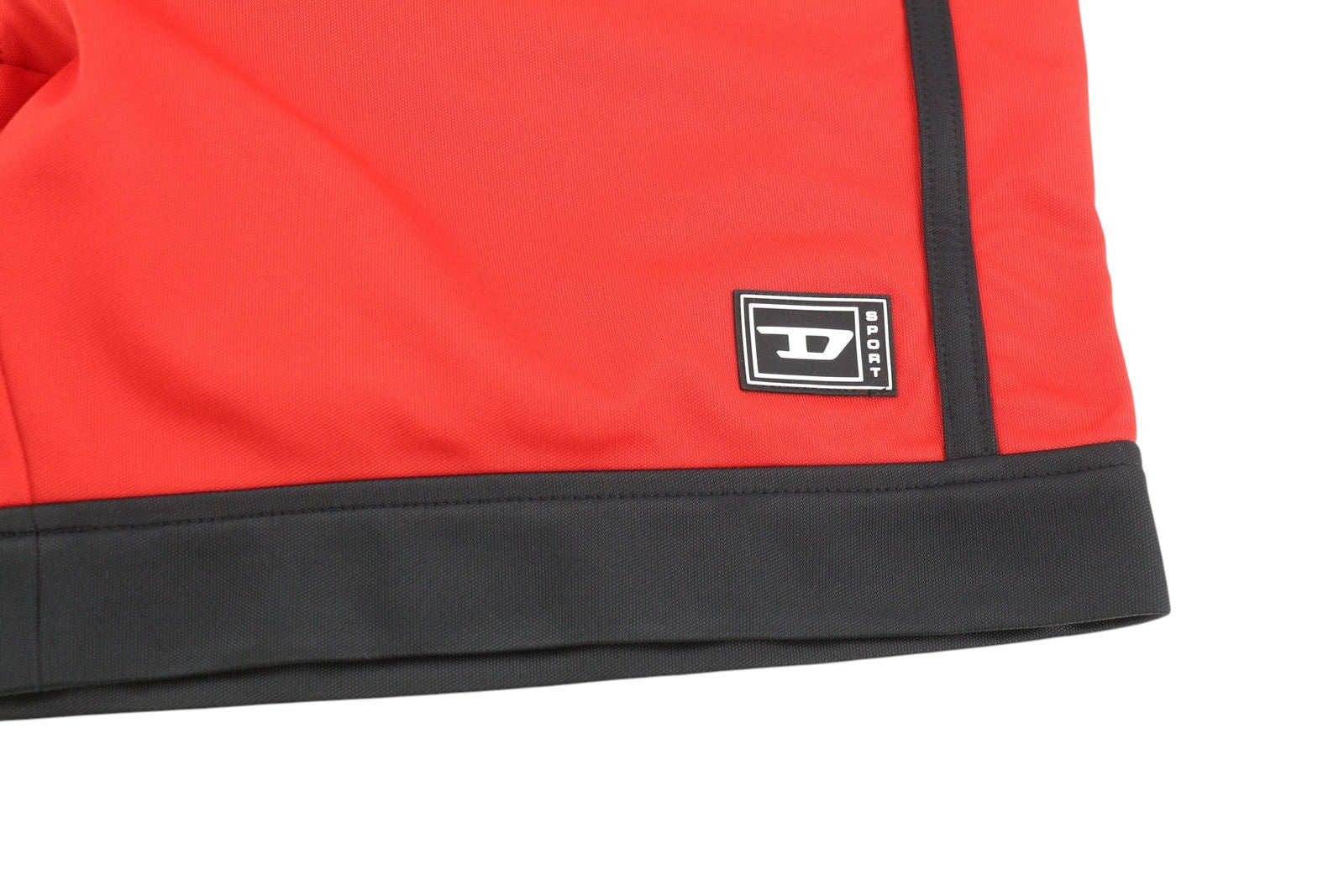 DIESEL Amsb-Stadiom-Wt13 Men's Shorts L 55DSL Track Drawstring Red