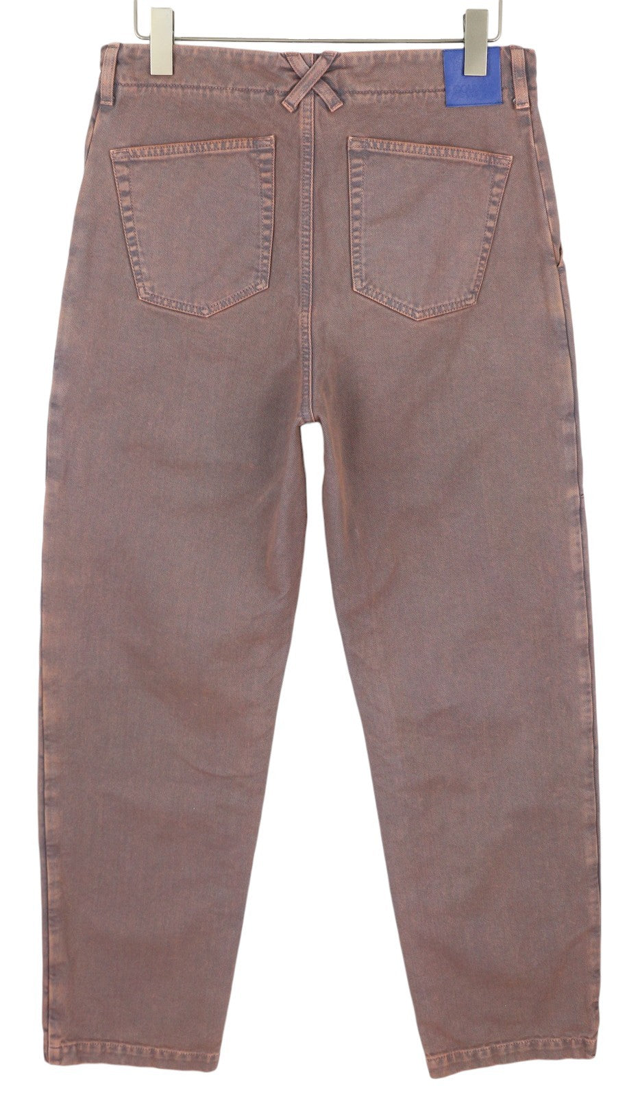 MARCELO BURLON MILANO APSKRITIES Kryžminės tiesios vyriškos kelnės M bluktos RRP569 