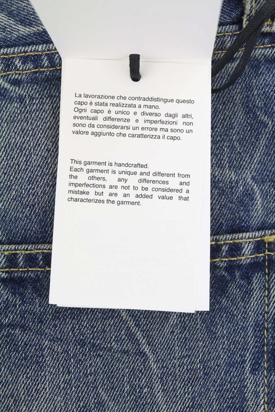 1989 STUDIO vyriški džinsai W32 mėlyni išblukę ūsai su plačiais klostuotais keliais FW25 RRP486 