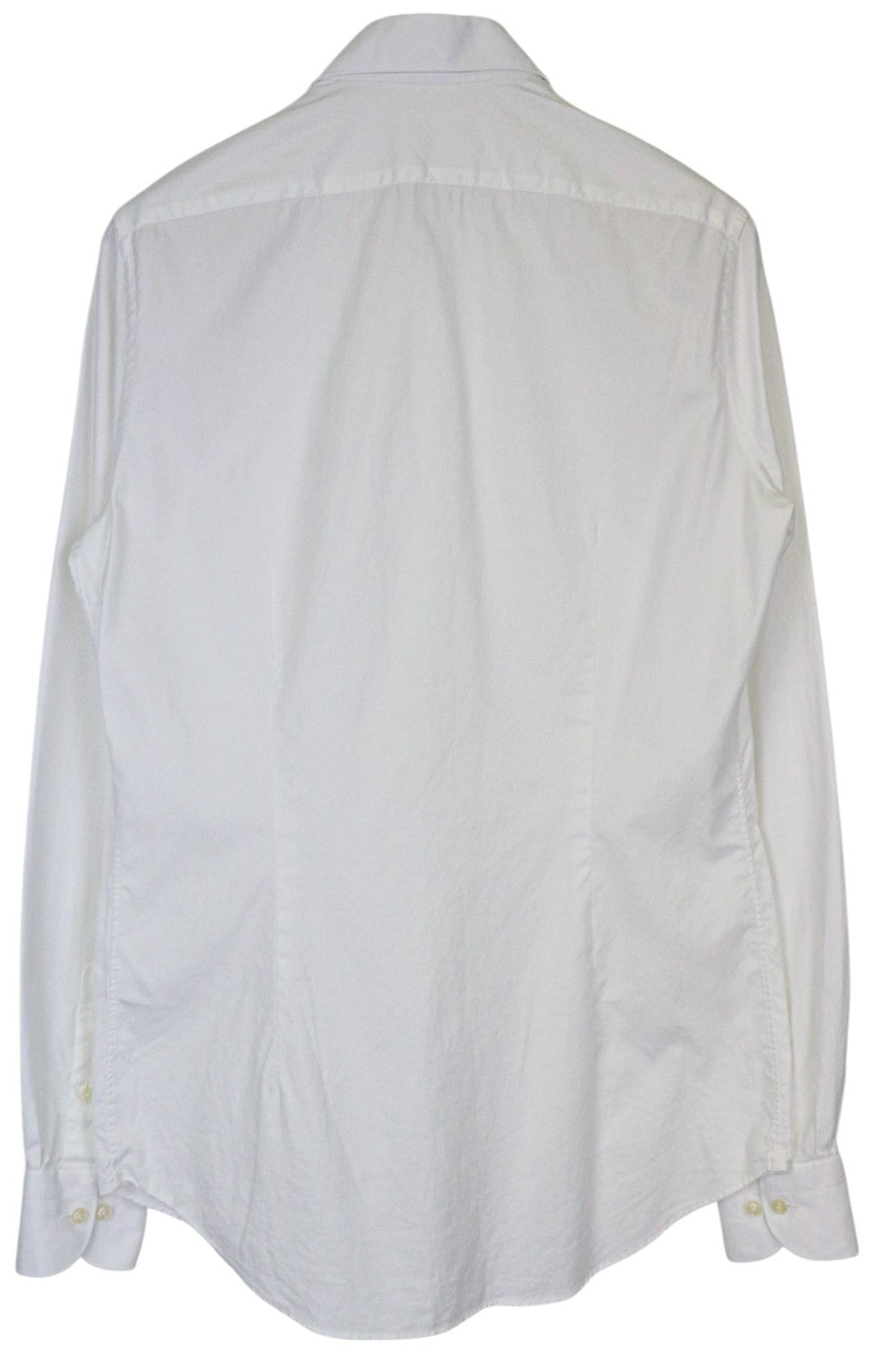 SUITSUPPLY vyriški formalūs marškiniai 39L/15 1/2L, labai ploni, balti, medvilniniai, iškirpti, dryžuoti marškiniai 