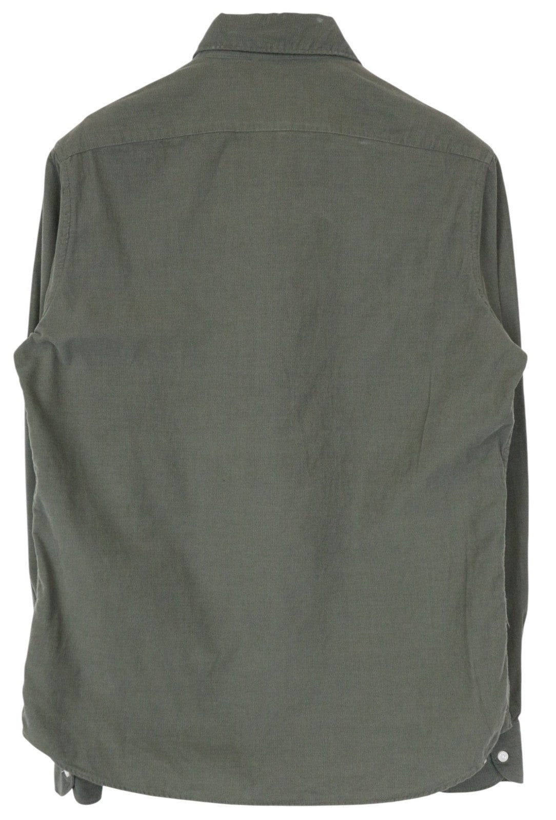 „SUITSUPPLY“ vyriški formalūs marškiniai, 37/18/14 1/2, aptempti, žali, medvilniniai, velvetiniai, su sagomis 