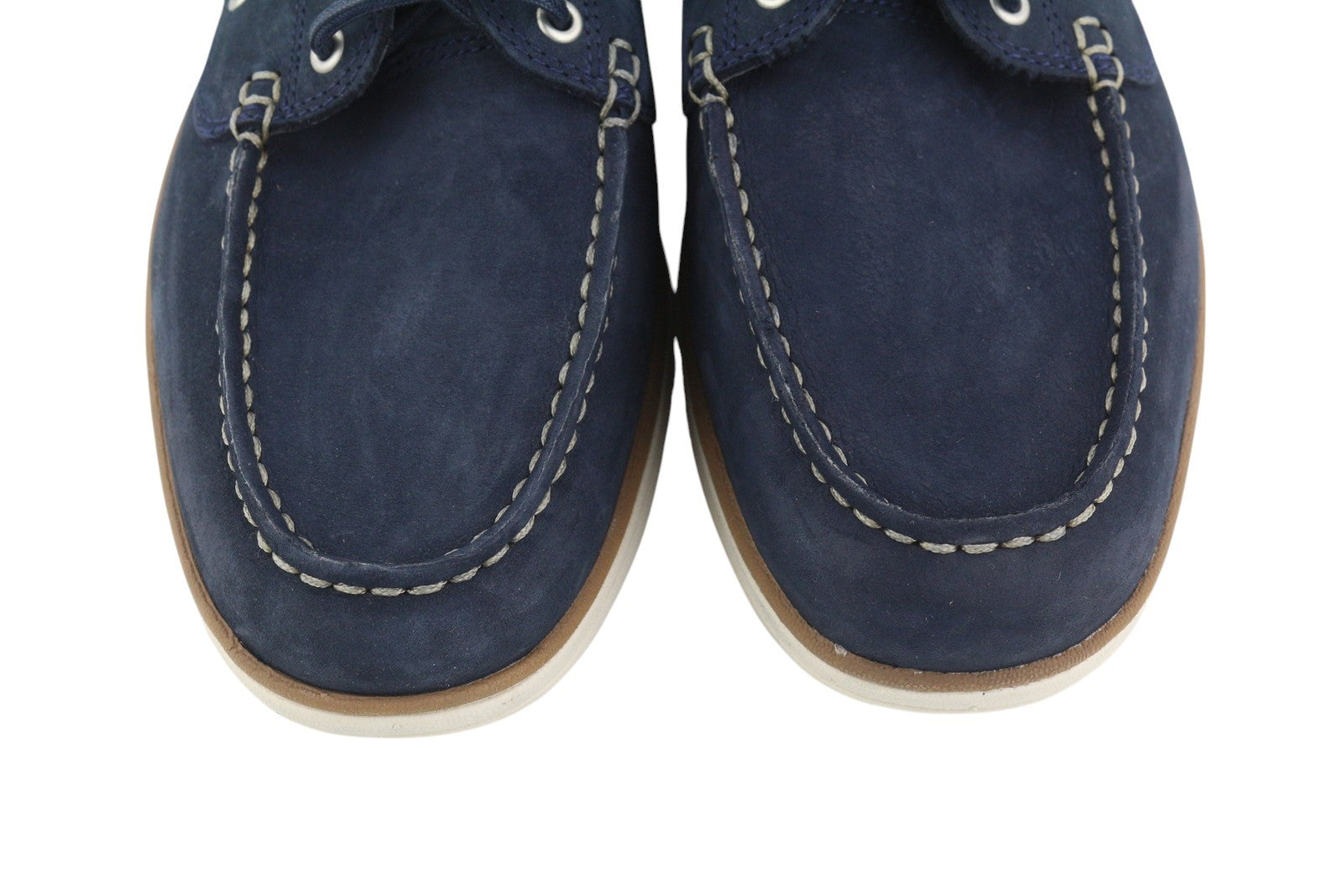 TIMBERLAND A1HCX Men's Shoes EU41.5/42 Blue Leather Boat Sensorflex Comfort