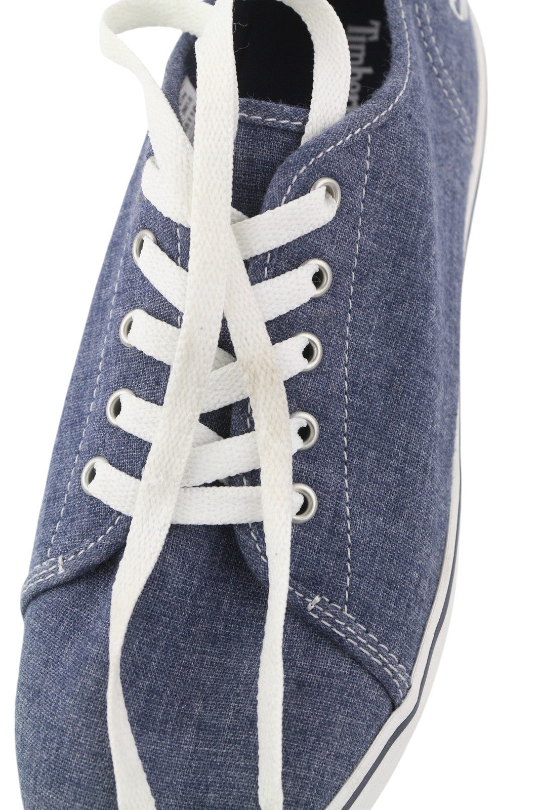 TIMBERLAND A2AFX Women's Sneakers EU39/39.5 Blue Denim Look Lace Low