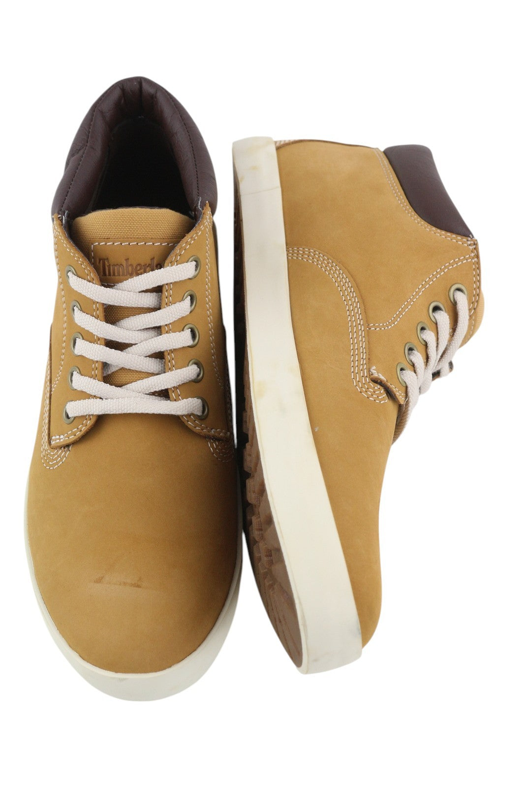 TIMBERLAND A1KKQ Women's Shoes EU39/39.5 Brown Leather Ankle Lace Ortholite