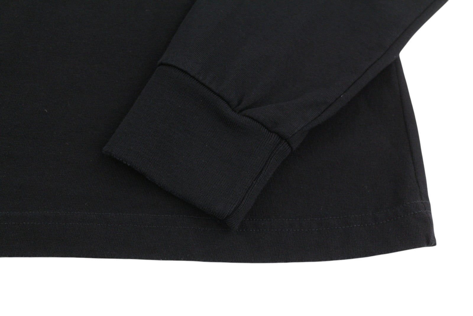 DIESEL T-Just-Ls-J3 Men's T-Shirt S Black Graphic  Crew Neck Long Sleeve RRP140