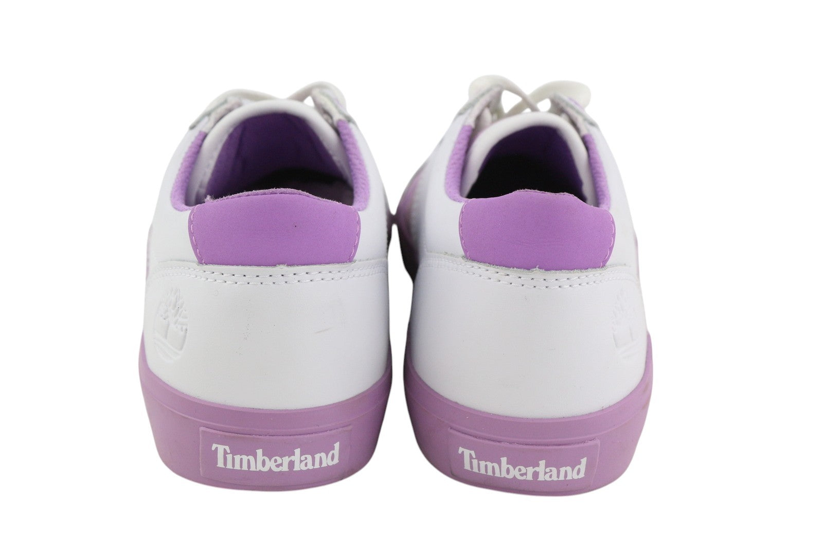 TIMBERLAND A2EPS Women's Sneakers EU37/37.5 White Purple Leather Lace Up