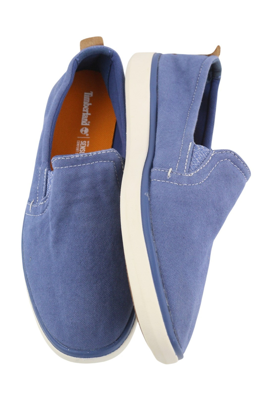 TIMBERLAND A2B14 Men's Shoes EU42/43 Blue Slip On Sensorflex Comfort