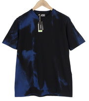 DIESEL T-Just-B84 Men's T-Shirt S Black Stretch Tricot Crew Neck Tee