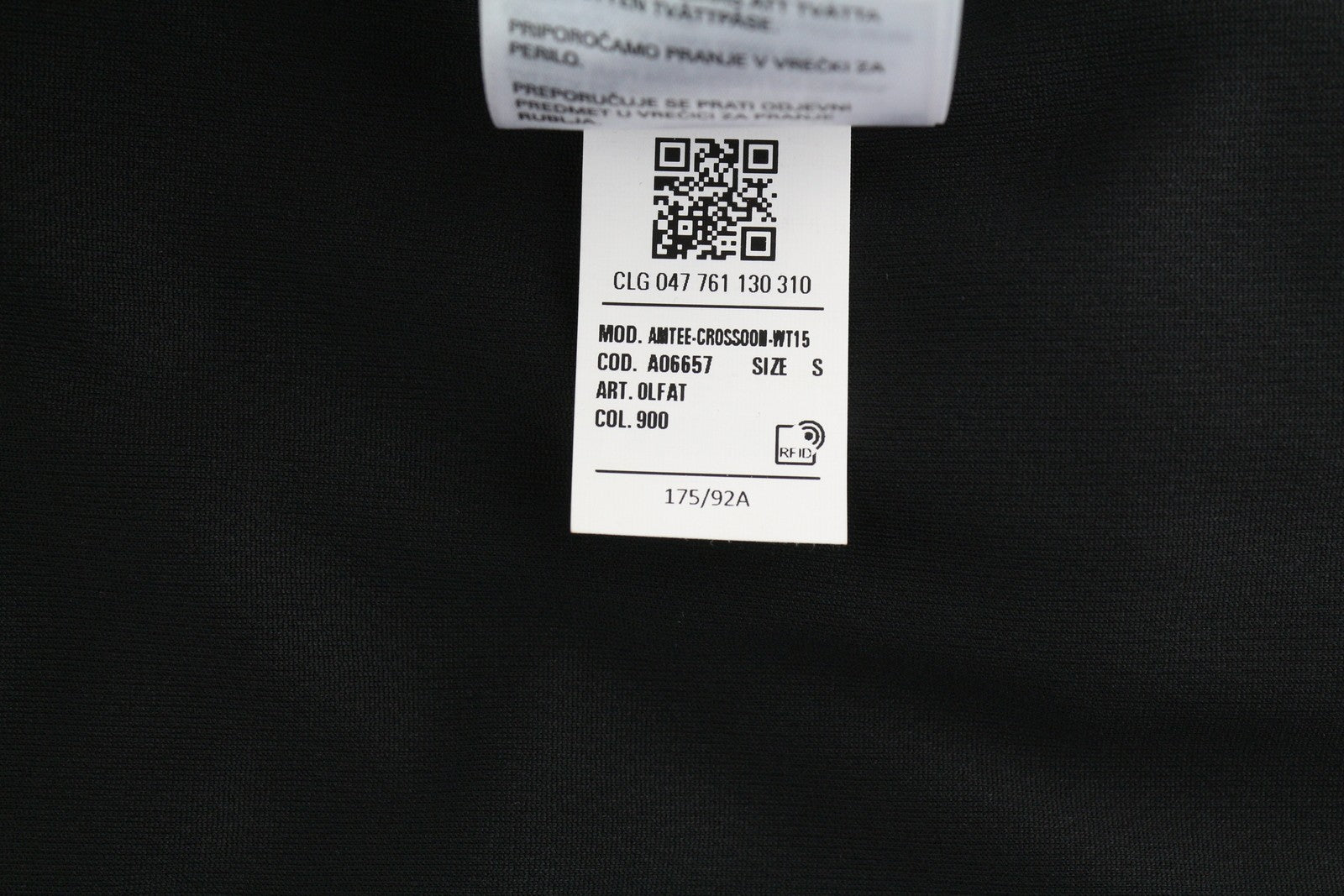 DIESEL Amtee-Crossoon-Wt15 Men's T-Shirt S Black 55DSL Sport Tee