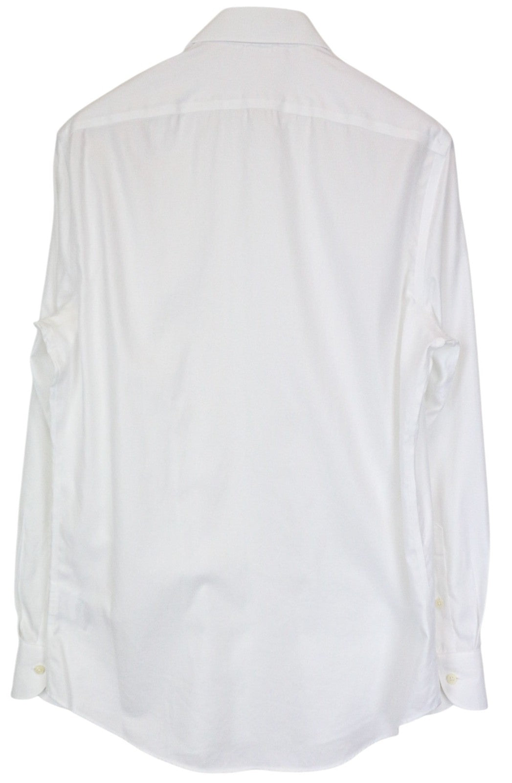 „SUITSUPPLY Traveller“ vyriški marškinėliai, 39/15 1/2, ploni, balti, klasikinio audinio medvilniniai marškinėliai. 