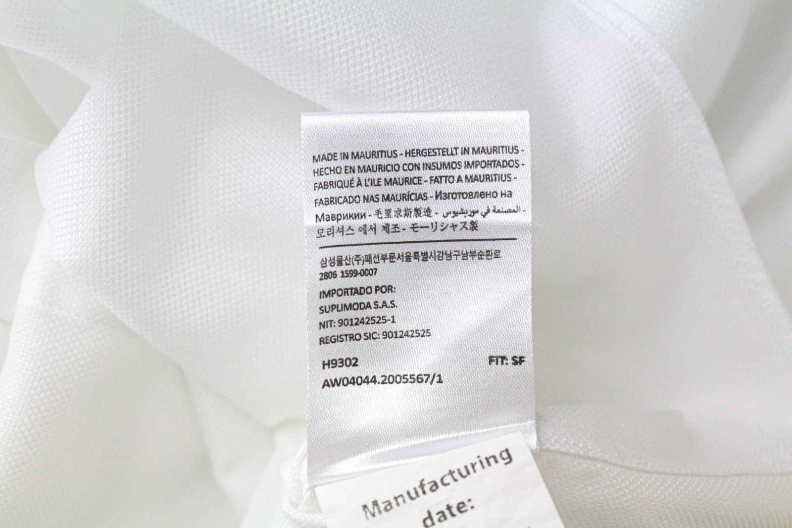 „SUITSUPPLY Traveller“ vyriški marškinėliai, 39/15 1/2, ploni, balti, klasikinio audinio medvilniniai marškinėliai. 