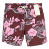 Burgundy Cotton Swimwear