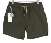 SCOTCH & SODA Men's Swim Shorts W30 Dark Khaki Elastic Waist Mesh Beachwear