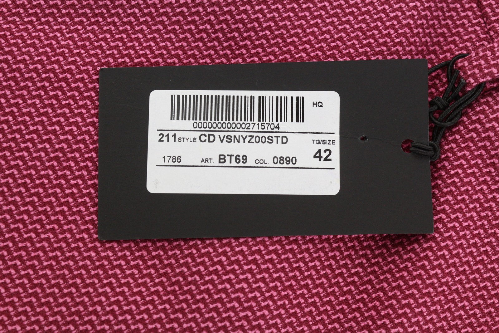 PT TORINO New York Women's Trousers 42 W30 Purple Patterned Ankle Tapered