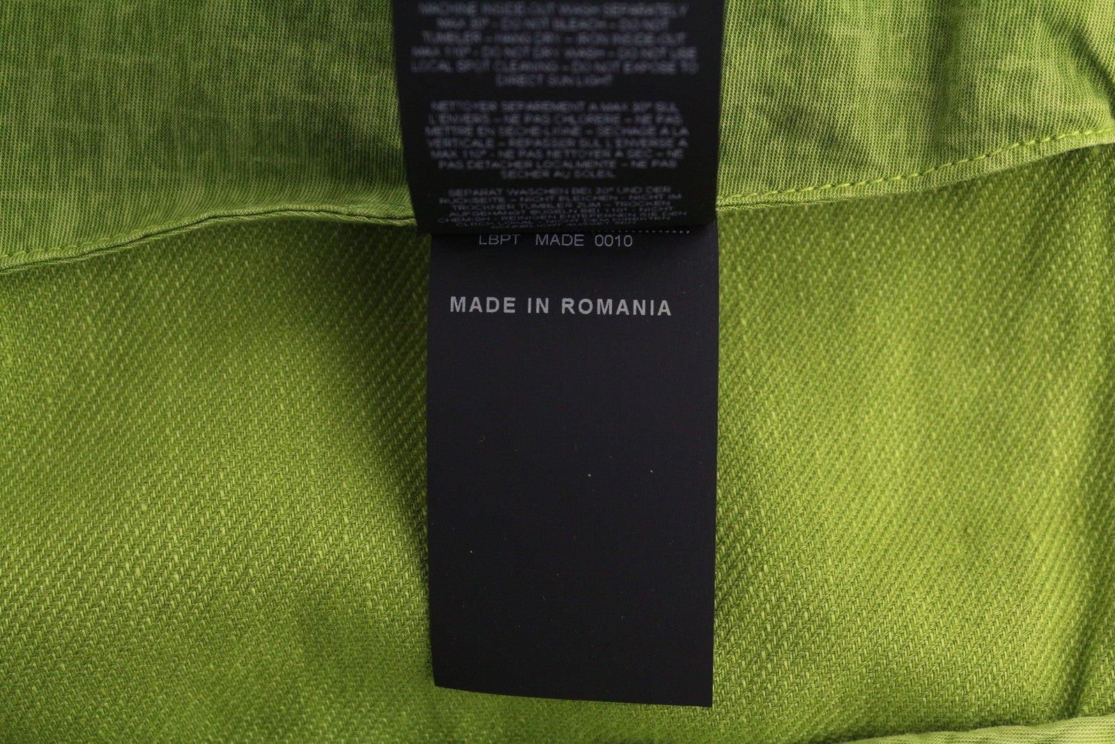 PT TORINO Zoe Women's Trousers 40 W40 Green Cargo Linen Blend Tapered Fit