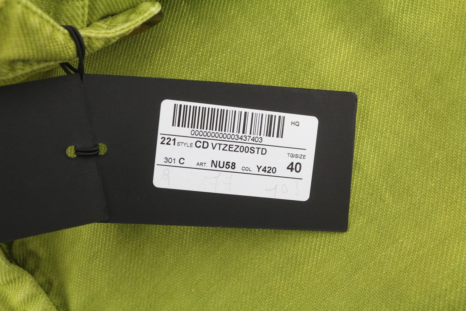 PT TORINO Zoe Women's Trousers 40 W40 Green Cargo Linen Blend Tapered Fit