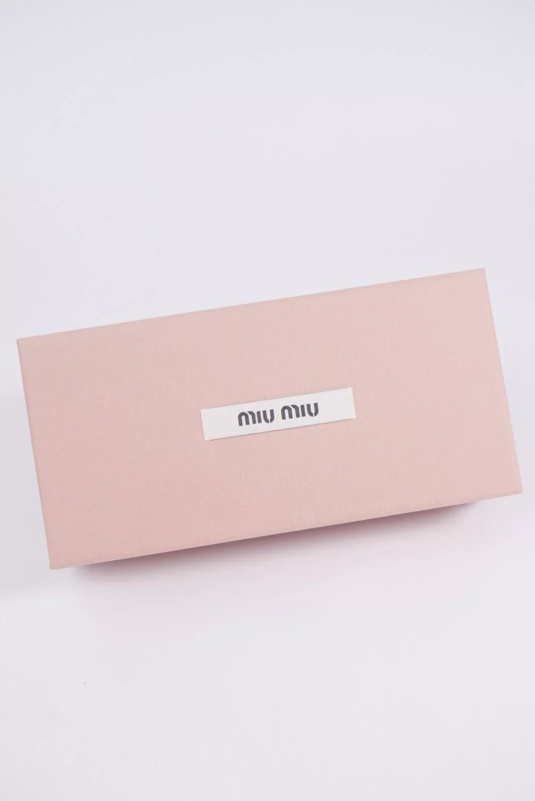 MIU MIU MU04QVA Women Eyeglasses Brown Square Frame Demo Lens 140mm Full Rim