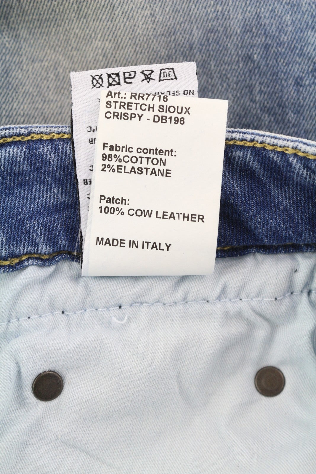 R13 Boy Straight Women's Jeans 24 Jasper Stretch Washed Ankle Distressed RRP595