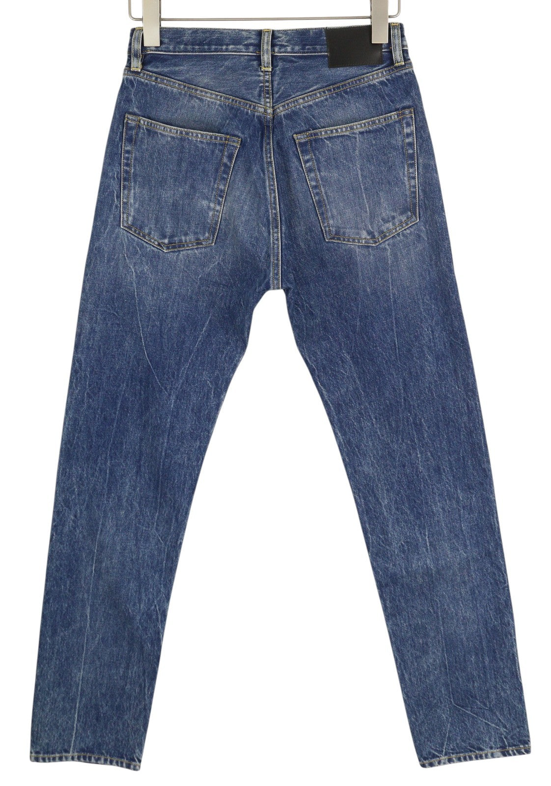 R13 Axl Slim Women's Jeans 27 Kelly Washed Blue Zip Fly Logo Denim