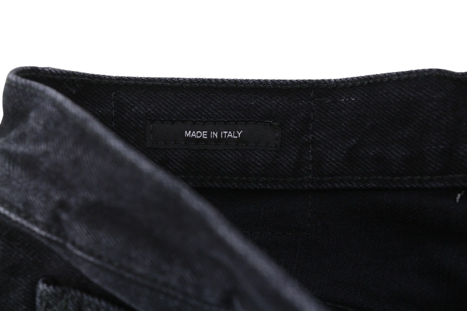 R13 D'Arcy Ankled Women's Jeans 23 Wide Cropped Ankle Onix Black RRP695