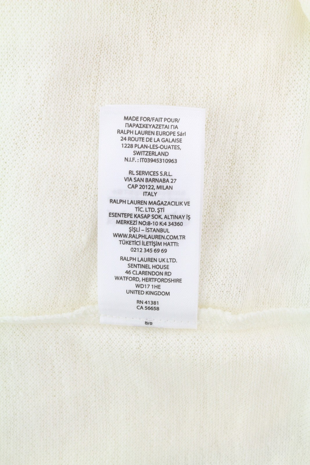 RALPH LAUREN Men's T-Shirt M White Embroidered Short Sleeve Polo RRP223